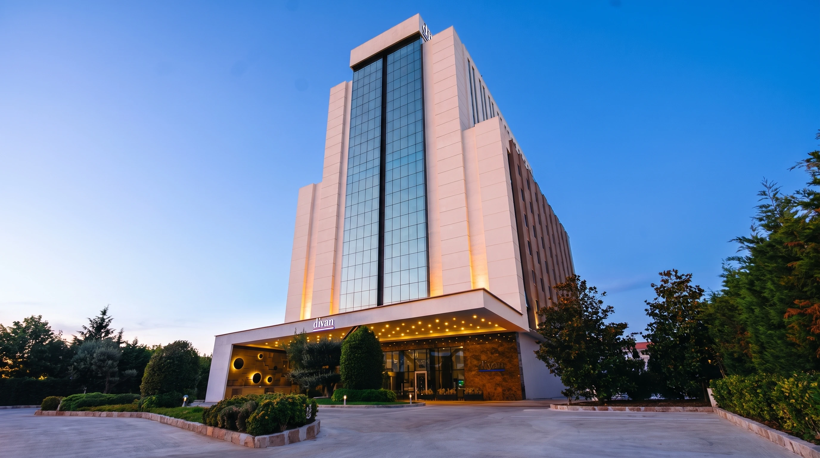 Divan Gaziantep otel dış cephe görünümü