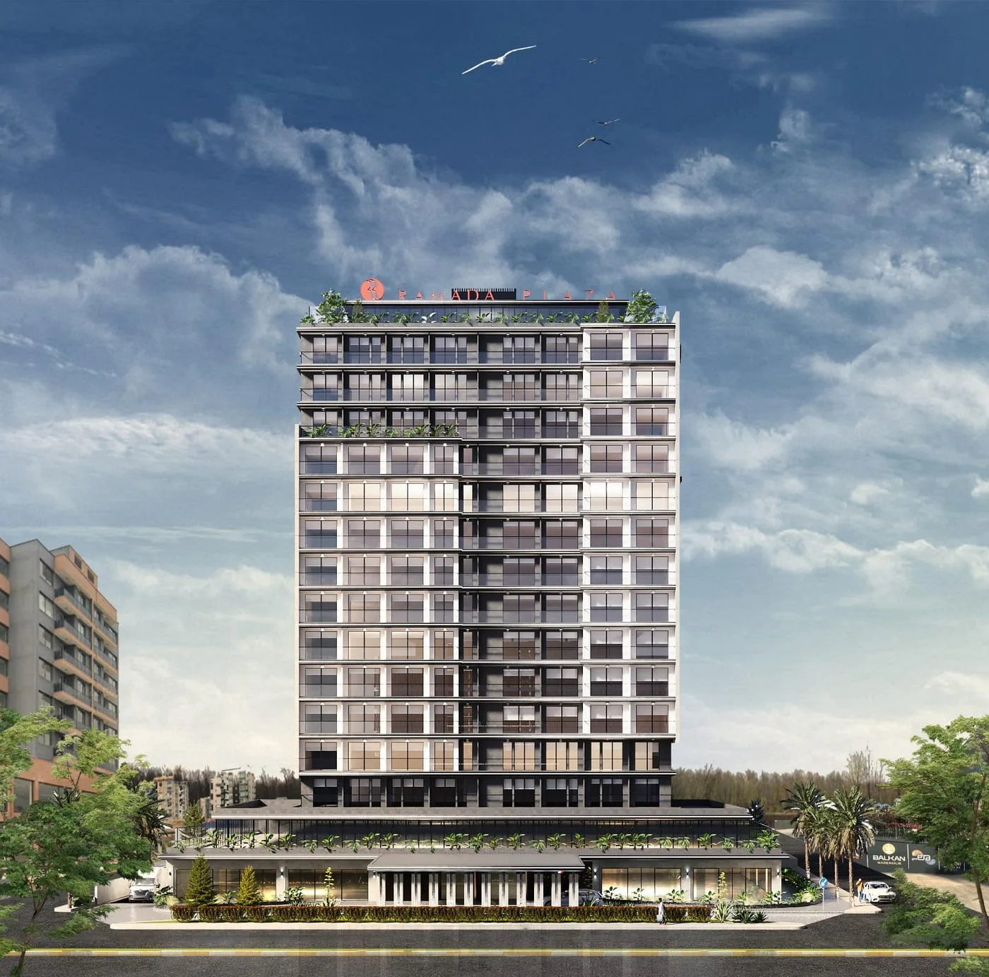 Ramada Plaza by Wyndham Mersin otel binası dış cephe görseli